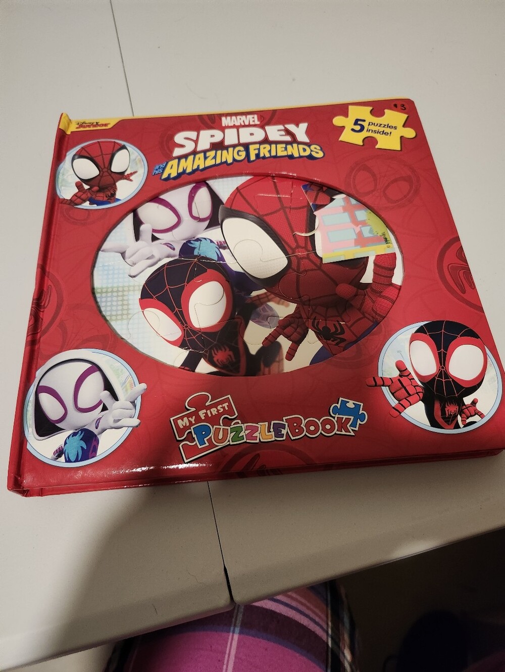 Marvel Spidey and his Amazing Friends My First Puzzle Book